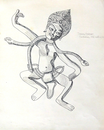 Dancing Apsaras