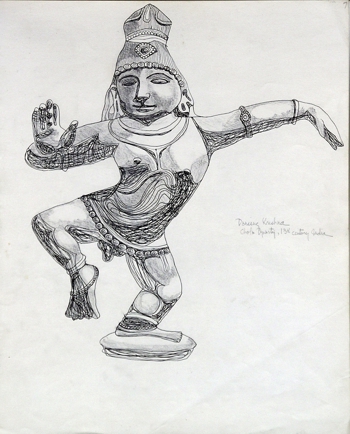 Dancing Krishna